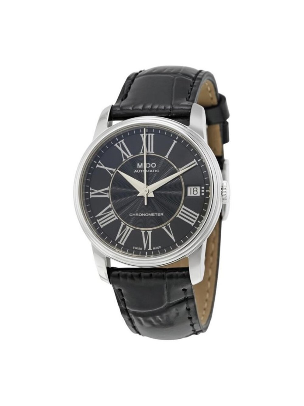 NWT Mido Baroncelli III Automatic Black Dial Ladies Watch